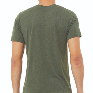 เสื้อยืดคอตตอน 100% ทรงปกติ สีพื้น สำหรับผู้ชาย/ผู้หญิง สั่งทำได้ พิมพ์ลายได้ ไม่ยับง่าย สวมใส่สบาย - Product Image 4