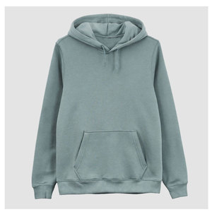 Sweat-shirt à capuche noir pour homme, coupe classique, en coton tricoté, décontracté, avec poche, épais, pour l'hiver, personnalisable avec logo numérique - Product Image 5