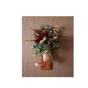 Paire de vases à fleurs en corne de buffle antique faits à la main, corne naturelle, style rustique, pour la maison, la table ou le mur, pour le jardin ou la maison - Product Image 1