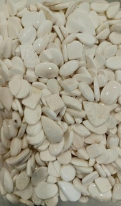 Piedra Preciosa de Ágata Blanca Natural de Alta Calidad, Corte Marquesa, Corte Ovalado, Corte Pera, Cabujón, con Juego de Color, Tamaño Libre para Joyería - Product Image 2