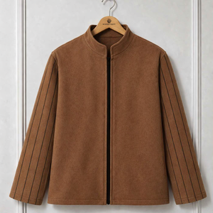 Velvet <b>Quilted</b> Reversible Windproof Bomber <b>Jacket</b> Floral Suzani Style Bohemian Breathable Wool Logo Embellished Autumn/Winter - Product Image 2