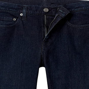 Classic Straight <b>Men</b>’s Denim Pants Unwashed Raw Denim Wholesale Manufacturer - Product Image 3