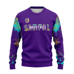 Sudadera de Hombre con Logotipo Personalizado de Fábrica, Bordado 3D, Corte Regular, 100% Algodón, Felpa, Impresión por Sublimación - Product Image 1