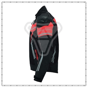 Chaqueta de Motocicleta Corta de Textil para Hombre, Fabricante OEM, Ropa Ligera para Conducción Urbana, para Exportación a Granel - Product Image 3