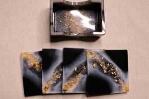 Sous-verres en résine de qualité supérieure, couleur personnalisée, fournisseur en gros - Product Image 4