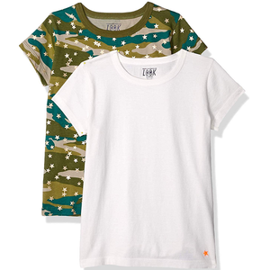 T-shirts pour bébés filles momo, nouvelle collection, qualité export supérieure, 100% fibre de bambou, motif uni, style formel, Bangladesh. - Product Image 2