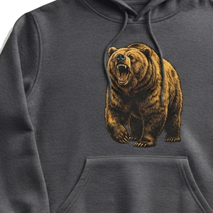 Sweat à capuche brodé très demandé avec logo personnalisé, tissu épais, coupe décontractée, fabricant de vêtements abordables en gros - Product Image 6
