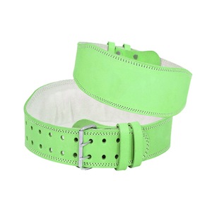 Power <b>Training</b> Heavy Duty Cowhide Leather <b>Weight</b> Lifting Belt with Non-Slip Buckle Unisex Advanced Protection for Gym Fitness - Product Image 5