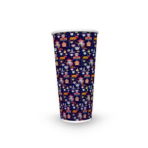 Tasses à café jetables personnalisables de 8 à 22oz en papier à mur unique pour une utilisation à emporter Promotion et promotion recyclables et de qualité alimentaire - Product Image 1