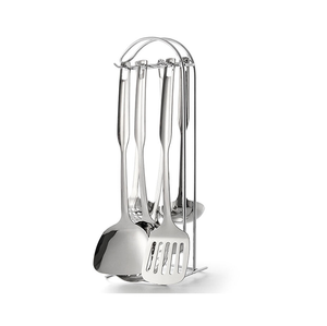 Stainless Steel Silver Wire Spoons Hanging Stand 5 Hooks Classic Design Long Handle 30mL Capacity-<b>Kitchen</b> <b>Table</b> Decorative - Product Image 3