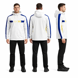 Blouson bomber holographique personnalisé avec fermeture éclair, finition métallique brillante, veste tendance streetwear pour hommes - Product Image 2