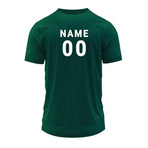Premium Quality Green <b>White</b> Shoulder Patch Volleyball Jersey <b>V</b>-<b>neck</b> Short Sleeve Training Football <b>T</b>-<b>shirt</b> for Men - Product Image 3