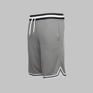 Short de basket-ball personnalisé de style rétro hip-hop pour enfants et hommes Sublimation en maille respirante avec broderie Ensembles de rue - Product Image 3