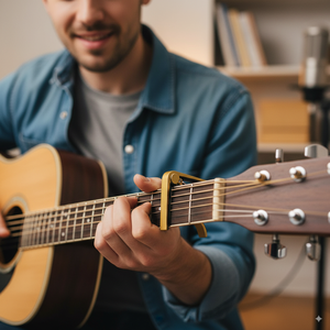 Capo 5Core pour guitare acoustique et électrique, 4 pièces, pince Kapo à 6 cordes pour banjo, mandoline, ukulélé - Product Image 5