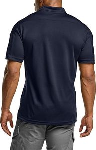 Polo décontracté classique pour homme en coton à manches courtes |   Tissu confortable et respirant |   Impression de logo personnalisé - Product Image 2