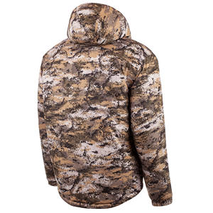 Ensemble complet personnalisé de vêtements de chasse imperméables d'hiver, camouflage uni, unisexe, veste softshell coupe-vent respirante avec capuche - Product Image 5
