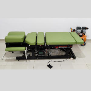 Mesa de Tracción y Flexión Quiropráctica Eléctrica Premium con Altura Ajustable y Descenso Automático - Product Image 5