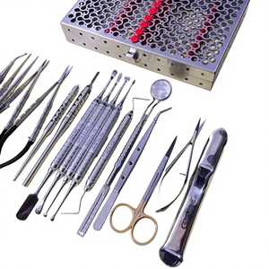 ชุดเครื่องมือผ่าตัดช่องปากสำหรับโรคปริทันต์แบบละเอียด ยี่ห้อ Salaar German Micro Periodontal Oral Surgery Kit  พร้อมมีดผ่าตัด Hu Friedy ได้รับการรับรองมาตรฐาน CE รุ่น SI-BSI-001 ลดราคาพิเศษ - Product Image 2