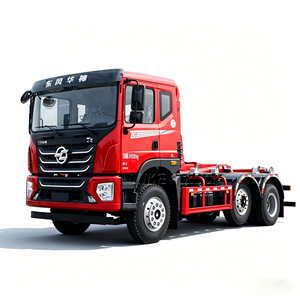 Camión de basura Dongfeng Hua Shen 6x4 con gancho elevador, camión de recogida de residuos de alta resistencia, ¡en oferta! - Product Image 1