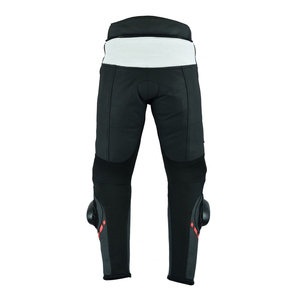 Pantalones de Motocicleta de Cuero Negro para Hombre, Pantalones de Montar Transpirables Rojos, Impermeables, Resistentes al Viento, para Invierno, para Todas las Carreras - Product Image 6