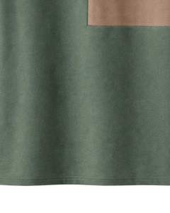 Camiseta Polo de Manga Corta para Hombre, Personalizada, con Cierre de Cremallera, Color Verde Beige, Estilo Casual, Fabricante Personalizado, OEM, Venta al Por Mayor - Product Image 6