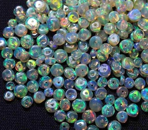 Yellow Shade <b>Opal</b> Natural Ethiopian Welo <b>Opal</b> Loose Beads 3-5mm Size Loose Beads For Bracelet and <b>Necklace</b> - Product Image 3