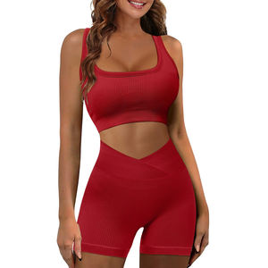 Conjuntos de Yoga de Manga Larga para Mujer, Diseño Nuevo, Chaqueta Ajustada de Alta Calidad, Leggings Deportivos, Conjunto de 2 Piezas para Gimnasio y Fitness - Product Image 3