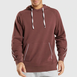 Nouveauté : sweats à capuche pour hommes en coton 100 %, style décontracté, tissu polaire raglan, taille personnalisée, sweats à capuche sur mesure - Product Image 2