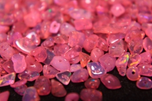 Opal Uncut Beads Irregular Shape Ethiopian <b>Pink</b> Loose <b>Drilled</b> Beads Natural 3-5mm Hasnain Gems Jewelry Making - Product Image 2