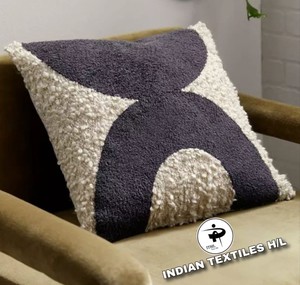 Luxury Bohemian Wool Cushion Cover Handwoven Beautiful Home Decor Design by ITHL Indoor Outdoor Vintage Pattern <b>Throw</b> <b>Pillow</b> - Product Image 1