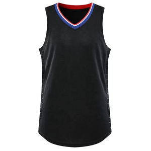 Camiseta de baloncesto personalizada sin mangas, transpirable, de secado rápido, atlética, 100% poliéster, para voleibol, unisex. - Product Image 4
