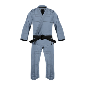 Kimono de judo bleu personnalisé de haute qualité pour le judo, le taekwondo, le jiu-jitsu - Gi BJJ en tissage perlé de l'usine d'arts martiaux en gros - Product Image 1