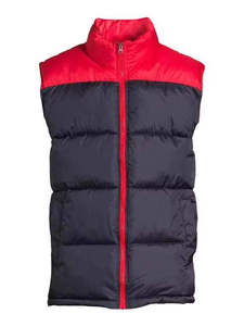 Chaleco Acolchado Rojo y Azul de Alta Calidad para Mujer, Ligero, Impermeable, Cortavientos, Ropa de Invierno, Chaleco Acolchado Plegable a la Moda - Product Image 4