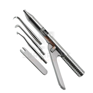 Extracteur manuel de couronnes dentaires, instrument de retrait de couronnes en acier inoxydable certifié CE ISO, modèle chirurgical Blush SI-OIS-0001, garantie 1 an - Product Image 1