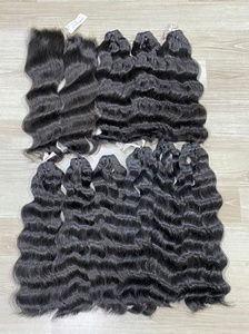CHEVEUX ONDULÉS CHEVEUX VIETNAMIENS Cheveux humains vierges TEXTURES BOUCLES POUR FEMMES NOIRES - Product Image 4