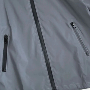 <b>Waterproof</b> Reflective <b>Jackets</b> Windproof Reflective Windbreaker Outdoor Hiking Customized Outdoor Training Fashion Windbreaker - Product Image 3