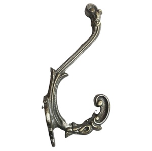 Vintage Coat <b>Hook</b> Antique Cast Iron Rustic <b>Wall</b> <b>Hooks</b> - Product Image 1