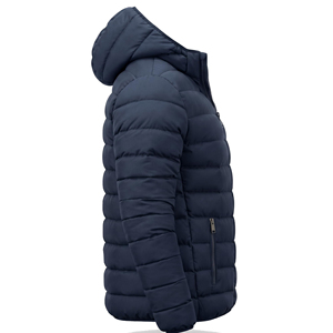 Chaqueta de burbujas personalizada al por mayor para hombre, abrigo acolchado de invierno, resistente al viento, informal, estilo urbano, fabricante de ropa OEM ODM - Product Image 2