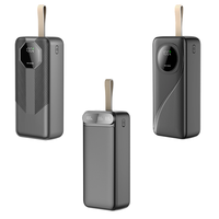Nouvelle station de charge portable haute capacité 50000 mAh, chargeur rapide pour ordinateur portable et téléphone, capacité 50000 mAh, personnalisable