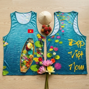 Custom Runner Tank Top OEM ODM Wholesale Quick Dry <b>Running</b> <b>Singlet</b> Manufacturer - Product Image 4