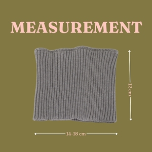 Tricoté recyclePET poudre de coquille d'huître colliers pour animaux de compagnie graphène - Product Image 3