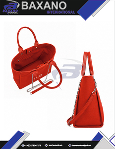 Delta | Sigma | Theta Sorority Durable Open Red <b>Canvas</b> Tote <b>Bag</b> Chain Strap <b>Large</b> Capacity Lightweight High Quality Fashion <b>Bag</b> - Product Image 6
