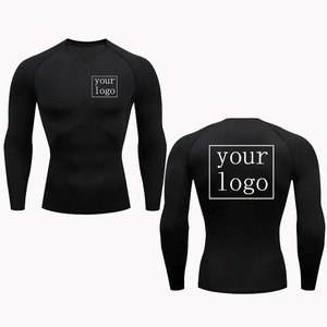 ออกแบบเสื้อรัดกล้ามเนื้อ MMA Bjj แบบกำหนดเองได้ ออกแบบเสื้อรัดกล้ามเนื้อแบบซับลิเมชั่นเต็มตัวสำหรับผู้ชาย - Product Image 6