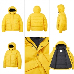 เสื้อแจ็คเก็ตบุหนาสำหรับผู้ชายแบบมีฮู้ดพร้อมซิปเต็มตัว ขายส่ง - Product Image 6
