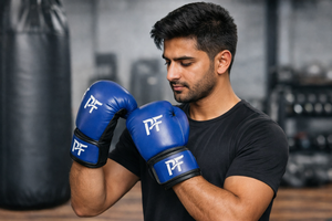 นวมชกมวยสำหรับฝึกซ้อม – นวมหนัง PU สำหรับ MMA มวยไทย และซ้อมกับกระสอบทราย - Product Image 4
