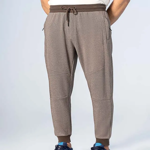 Regular Skin Fitted Men's <b>Canvas</b> Sweatpants Eco-Friendly Quick Dry Breathable Adjustable Drawstring Waist Training Fitness - Product Image 4