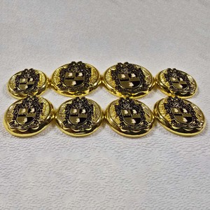 Alpha Phi Aplha Metal Cloth Covered Component DIY Handmade Aluminum Bottom Buckle <b>Buttons</b> Blazers Headwear Jewellery Accessories - Product Image 5