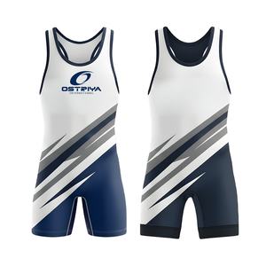 Adult Wrestling <b>Singlet</b> Wholesale Unique Design Good Quality Wrestling <b>Singlet</b> for <b>men</b> - Product Image 1