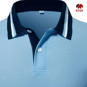 Chemises polo personnalisées Ryan Pro Gear pour hommes, style pull, avec logo personnalisé, coupe classique - Product Image 2