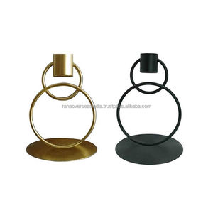 Bougeoir en fer le plus vendu avec anneau idéal pour la décoration de mariage et de fête à un prix raisonnable auprès d'un fournisseur de confiance - Product Image 6